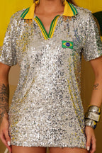 Blusa Brasil Glam Club | 40% OFF + Brinde Exclusivo