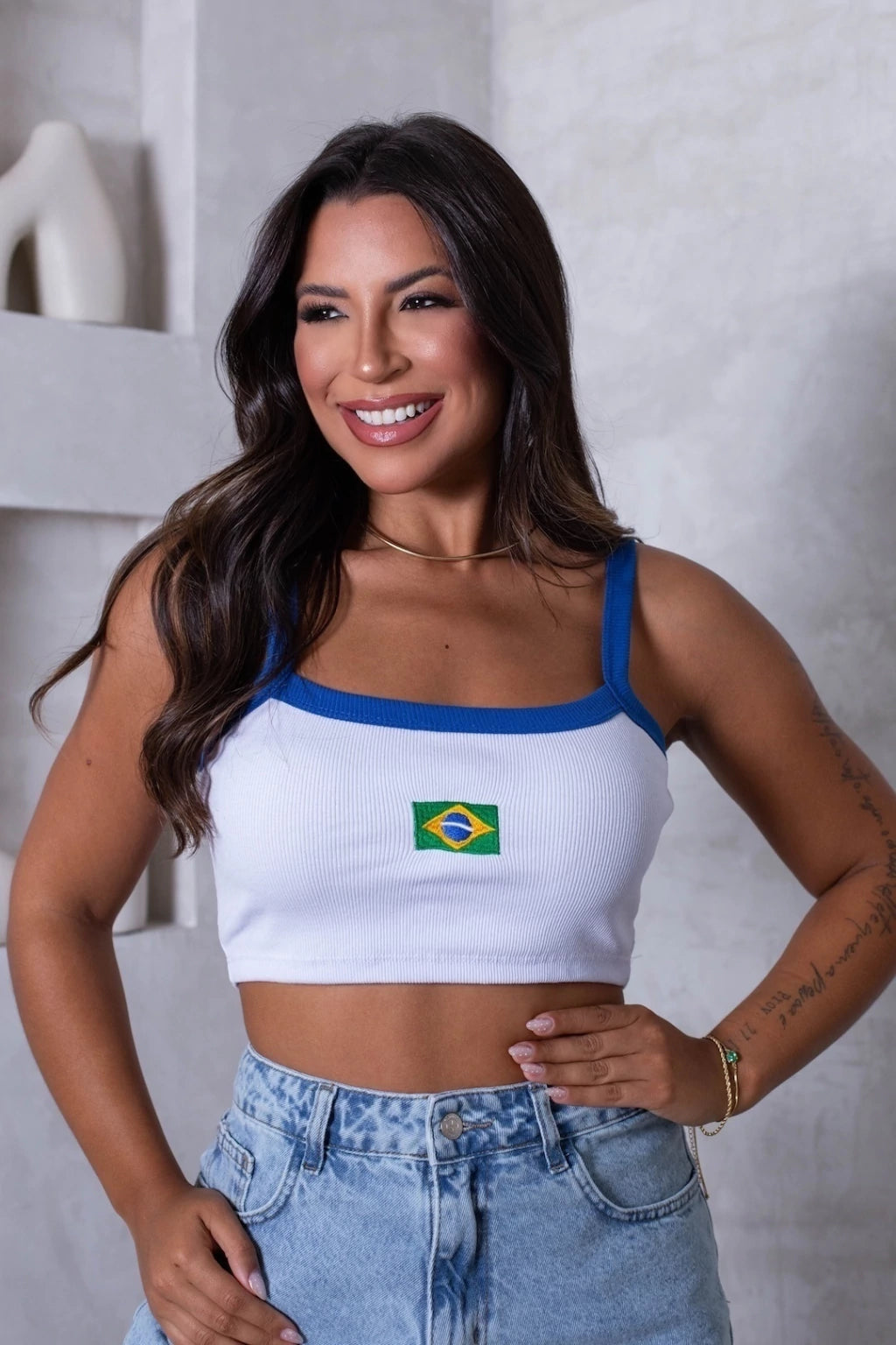 Cropped Brasil Essential