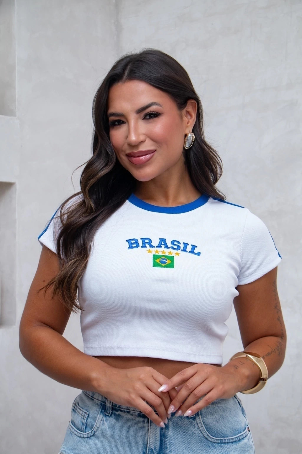 Cropped Traço Brasil