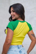 Cropped Brasil Fit
