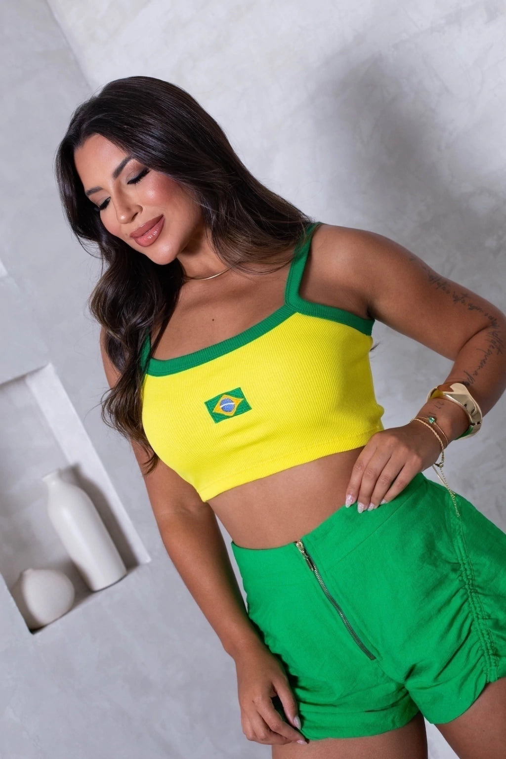 Cropped Brasil Essential