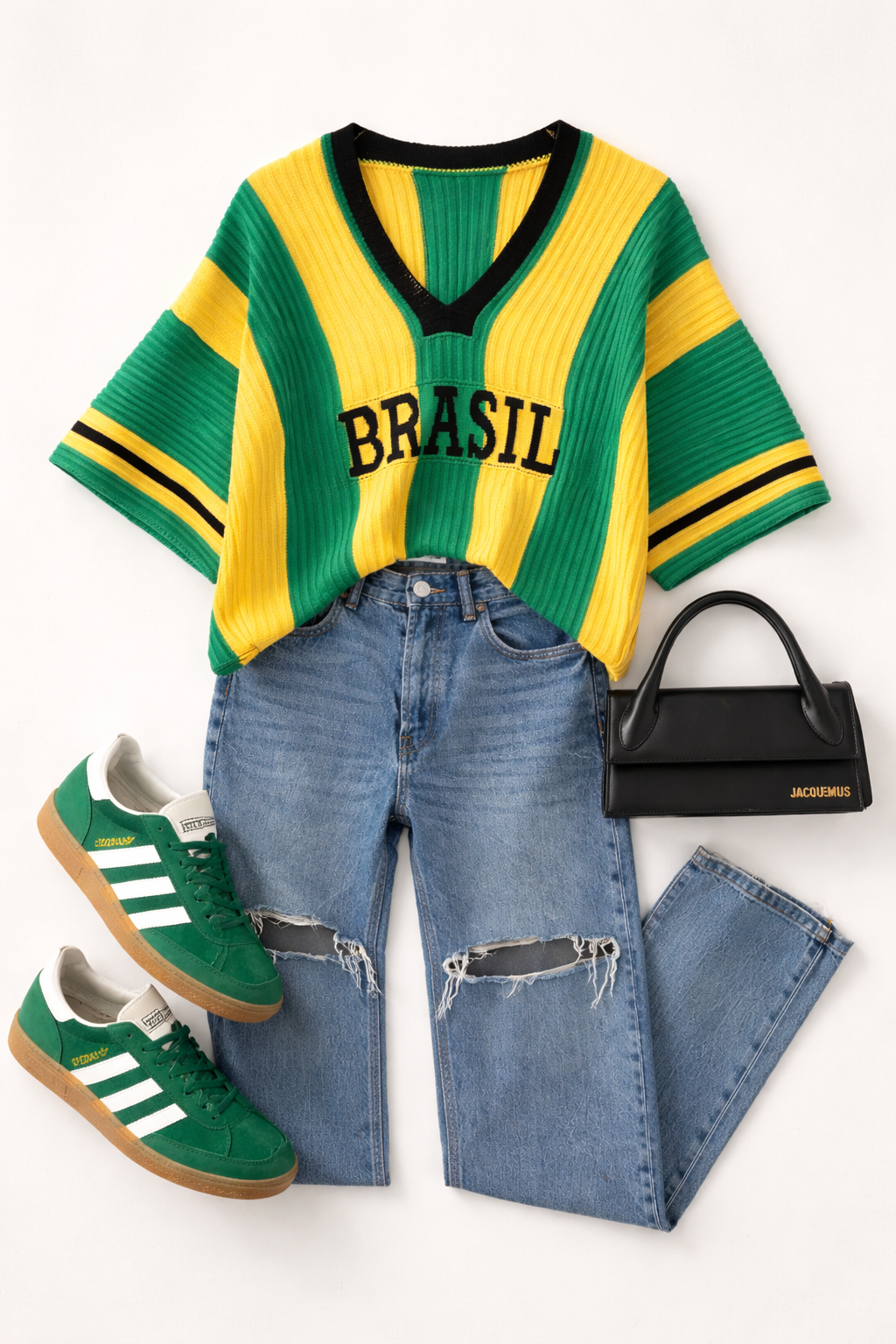 Blusa Tricot Brasil Street