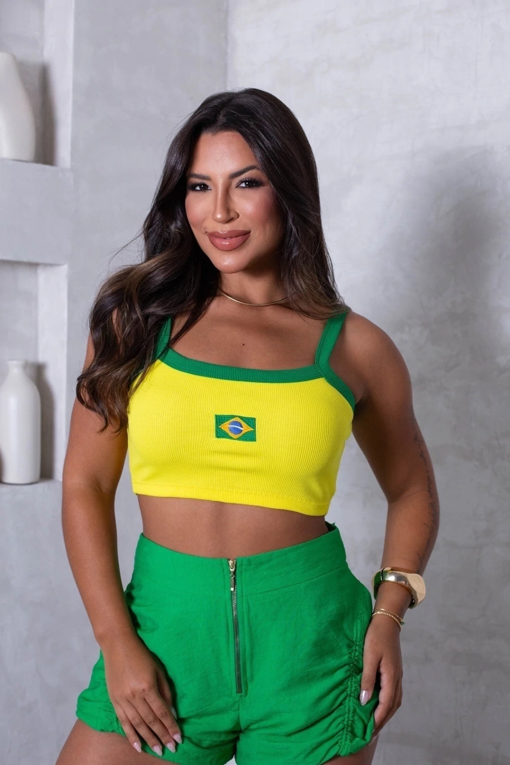 Cropped Brasil Essential