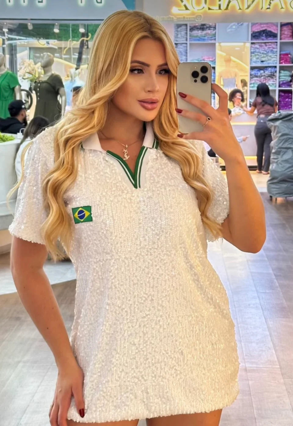 Blusa Brasil Glam Club | 40% OFF + Brinde Exclusivo