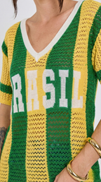 Blusa Tricot Brasil Style | 40% OFF + Brinde Exclusivo
