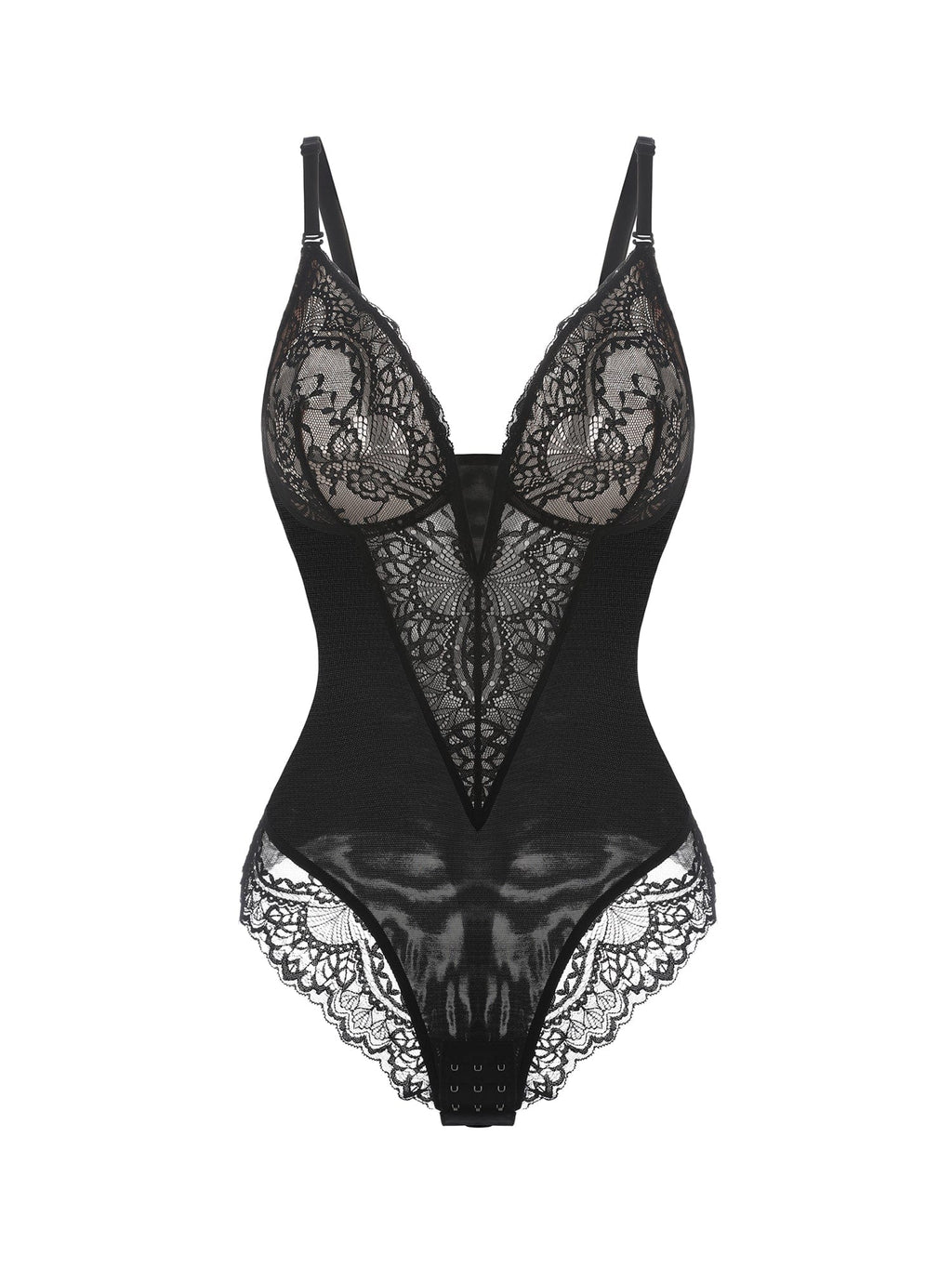 Body Modelador Renda V