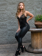Body Modelador Renda V