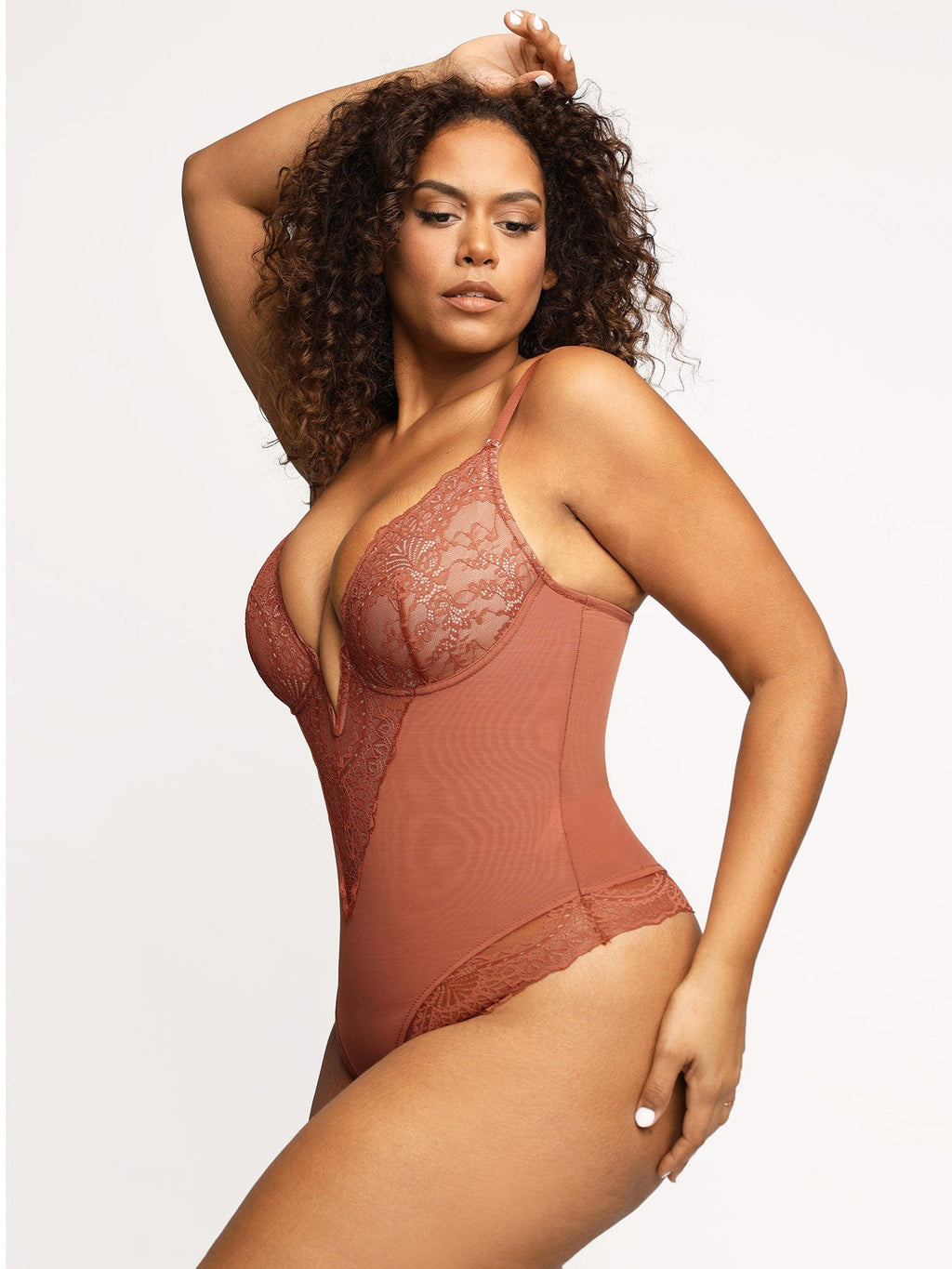Body Modelador Renda V