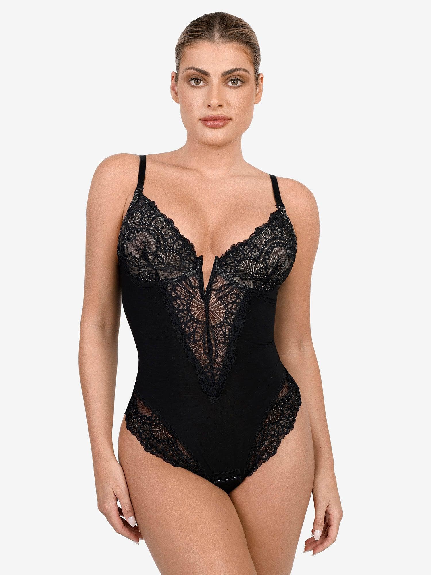 Body Modelador Renda V