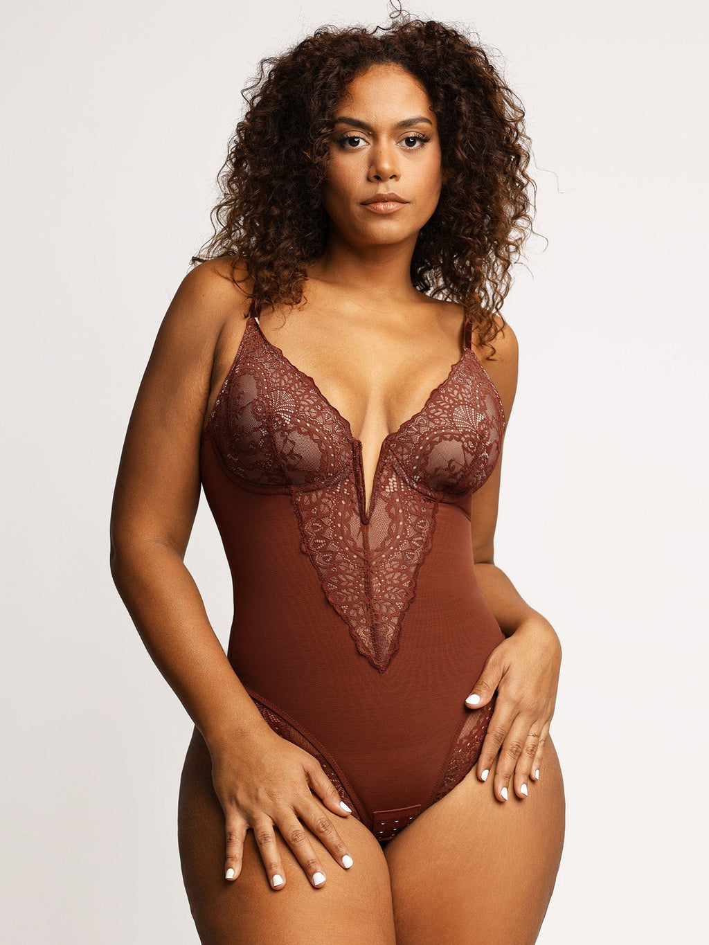 Body Modelador Renda V