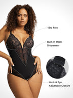 Body Modelador Renda V