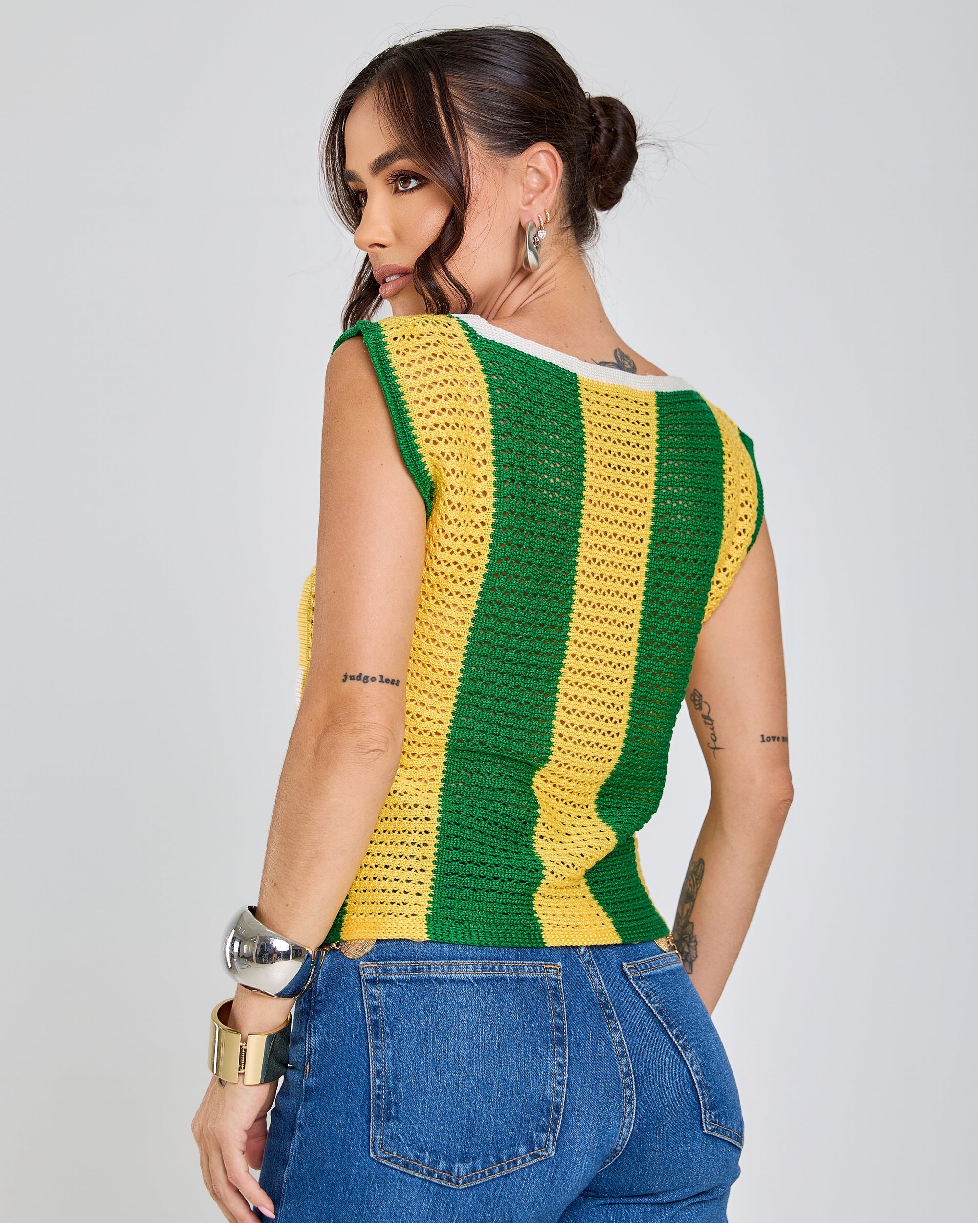 Camiseta Regata Canarinho 80