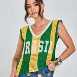Camiseta Regata Canarinho 80