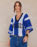 Blusa Tricot Brasil Street