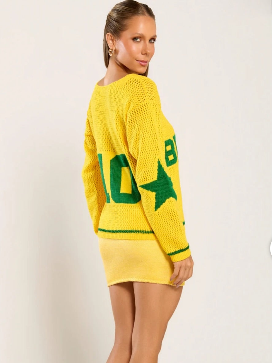 Blusa Tricot Brasil Cozy | 40% OFF + Brinde Exclusivo