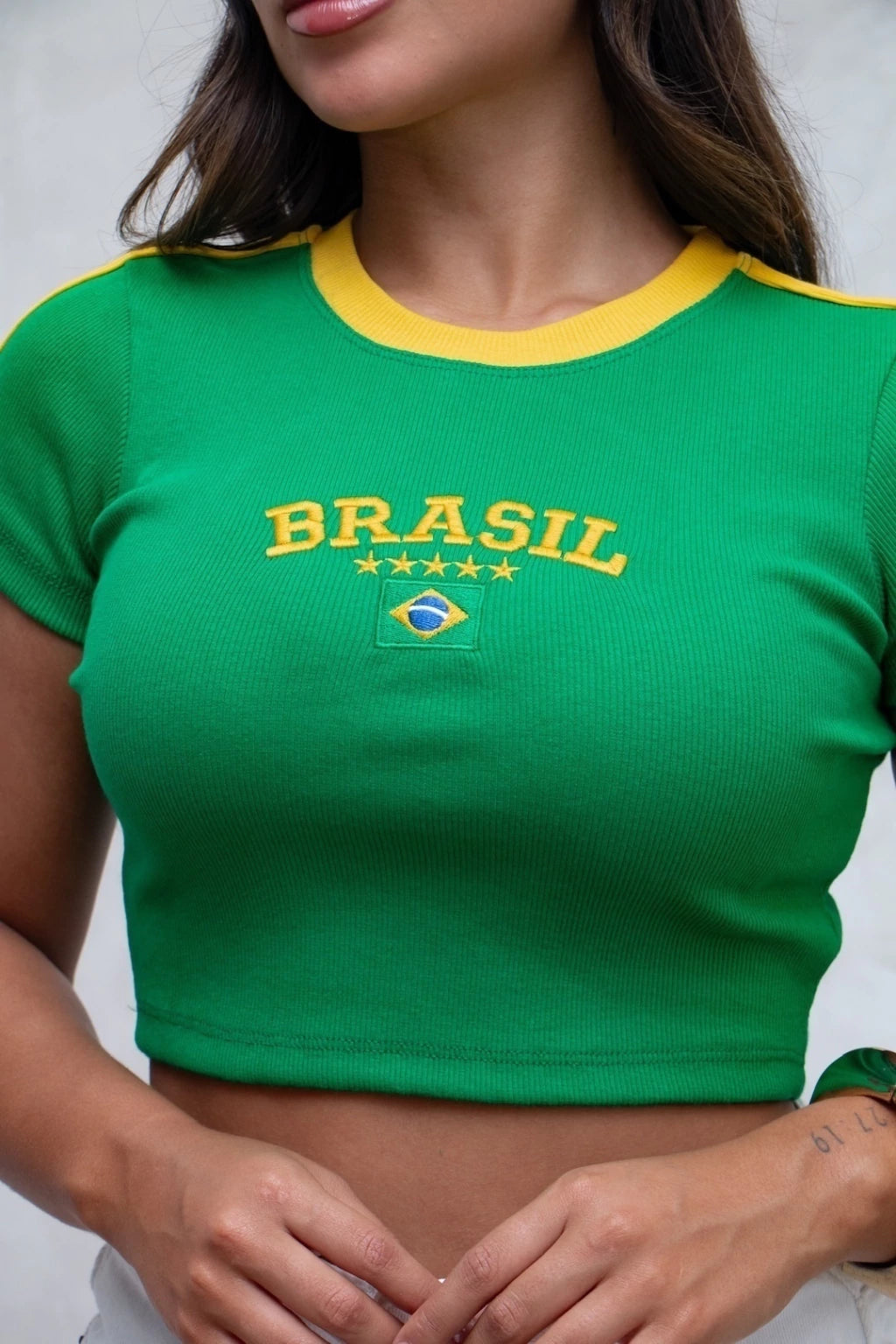 Cropped Traço Brasil