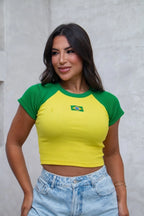 Cropped Brasil Fit