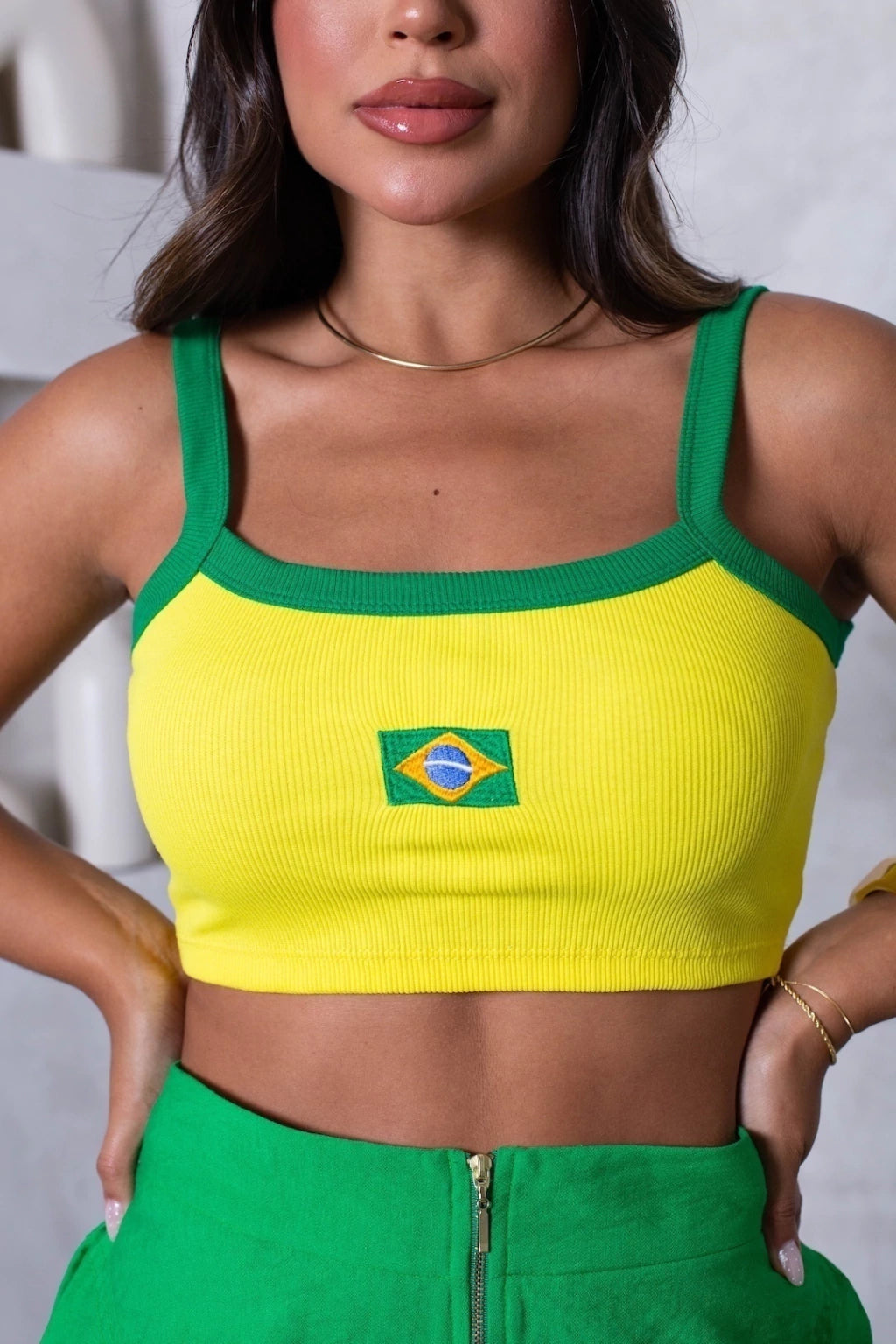Cropped Brasil Essential