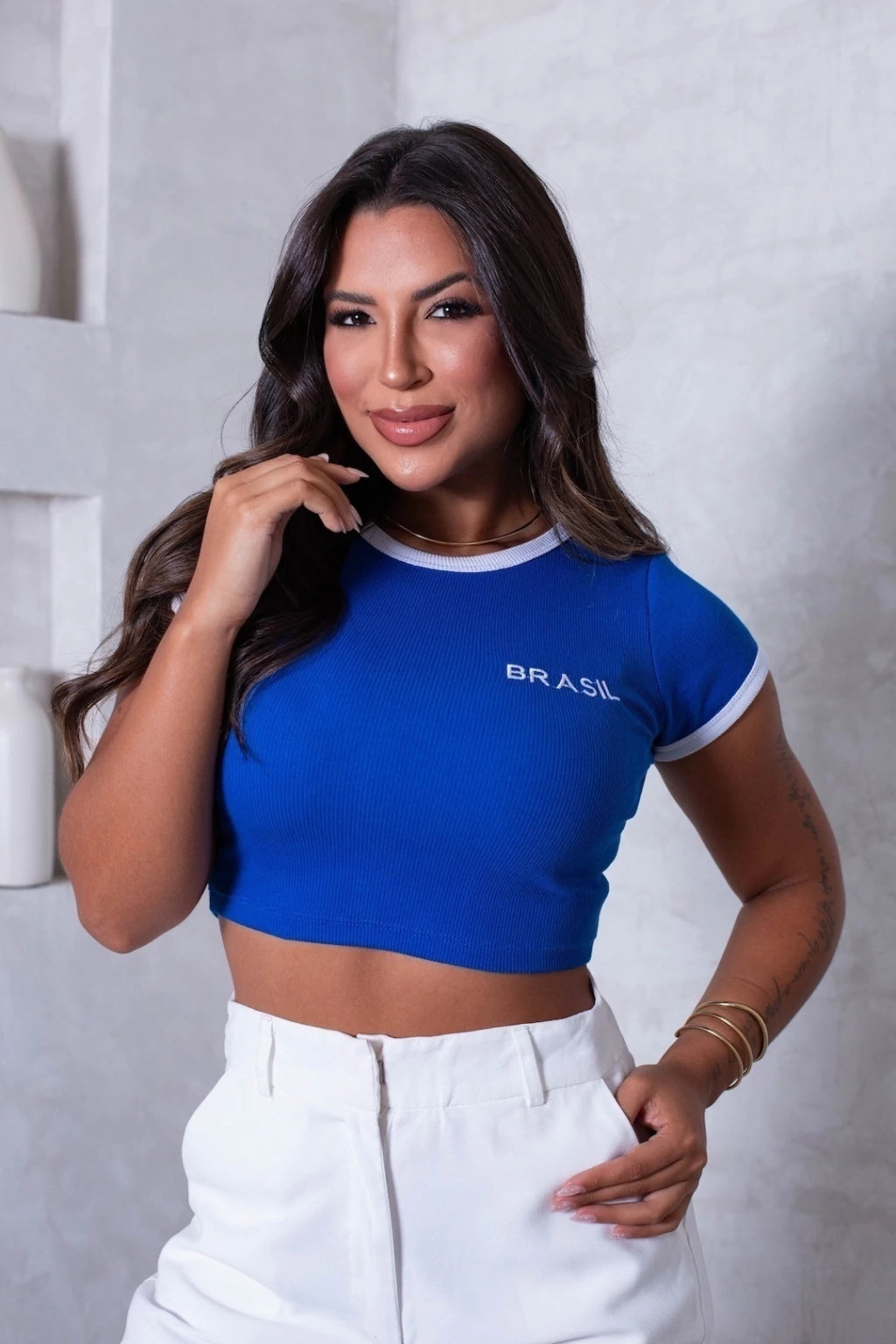 Cropped Aura Brasil