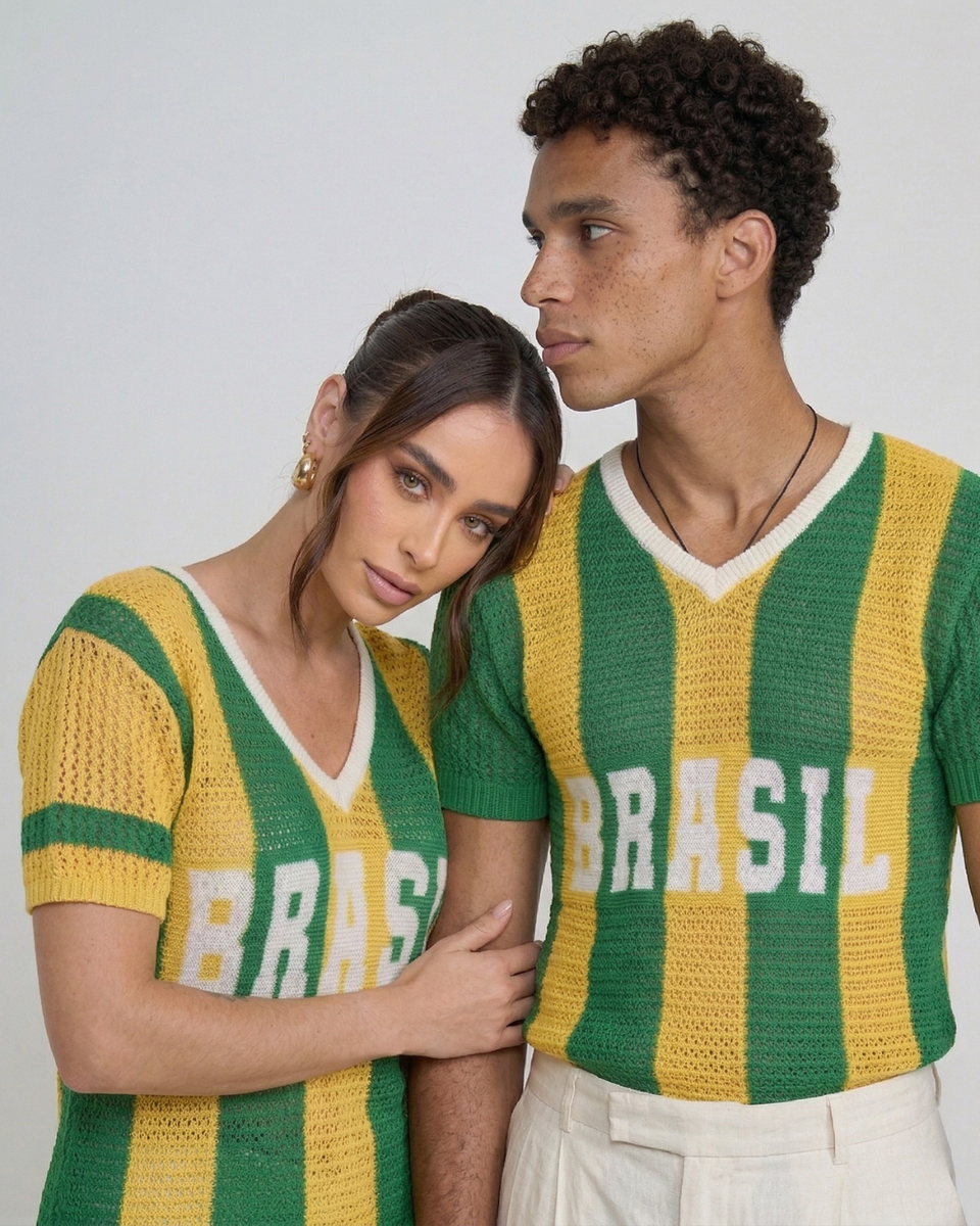 Camiseta Canarinho 80 Duo
